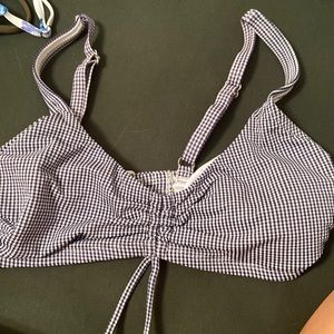 This is a blue patterned top from Target